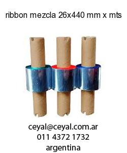 ribbon mezcla 26x440 mm x mts