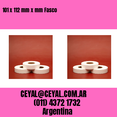 101 x 112 mm x mm Fasco