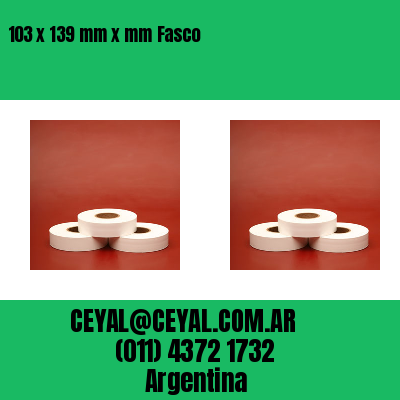 103 x 139 mm x mm Fasco