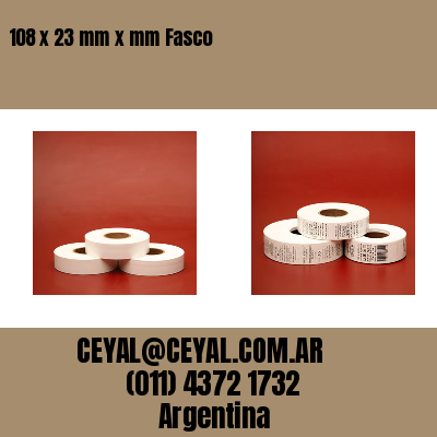 108 x 23 mm x mm Fasco
