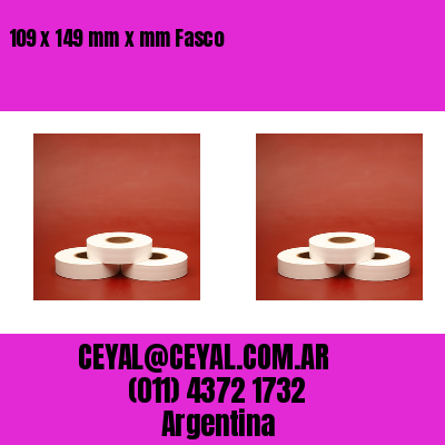 109 x 149 mm x mm Fasco