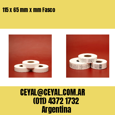 115 x 65 mm x mm Fasco