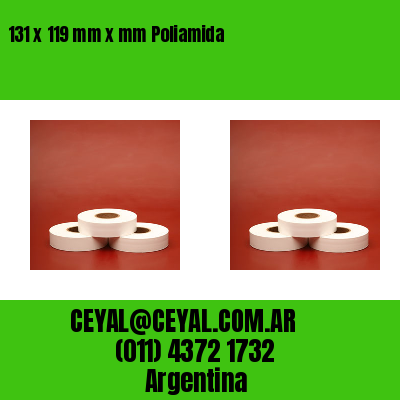 131 x 119 mm x mm Poliamida