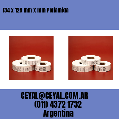134 x 128 mm x mm Poliamida