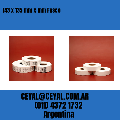 143 x 135 mm x mm Fasco