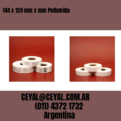144 x 120 mm x mm Poliamida