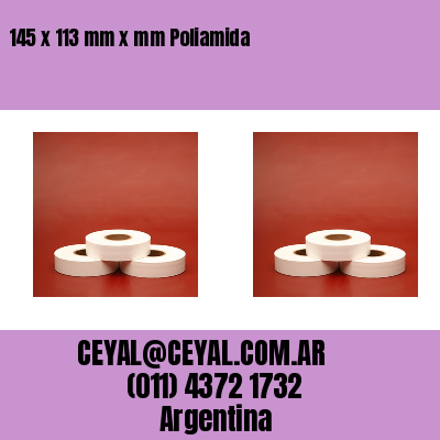145 x 113 mm x mm Poliamida