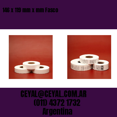 146 x 119 mm x mm Fasco