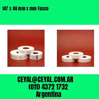 147 x 46 mm x mm Fasco