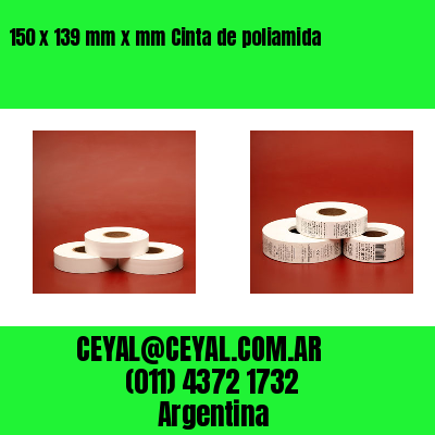 150 x 139 mm x mm Cinta de poliamida