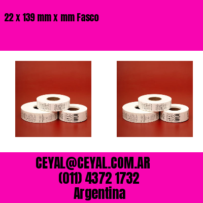 22 x 139 mm x mm Fasco