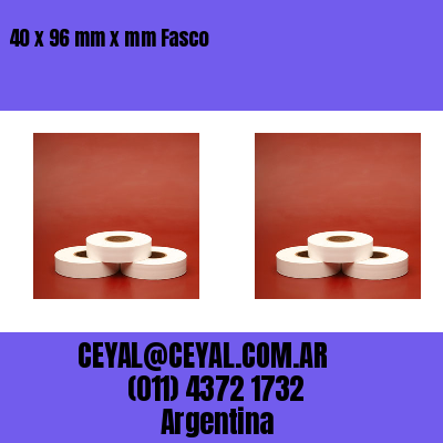 40 x 96 mm x mm Fasco