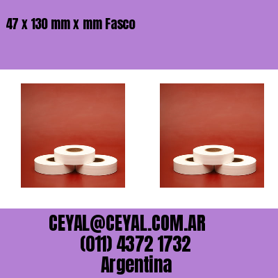 47 x 130 mm x mm Fasco