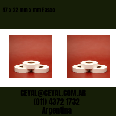 47 x 22 mm x mm Fasco