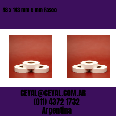 48 x 143 mm x mm Fasco