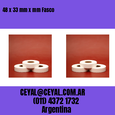 48 x 33 mm x mm Fasco