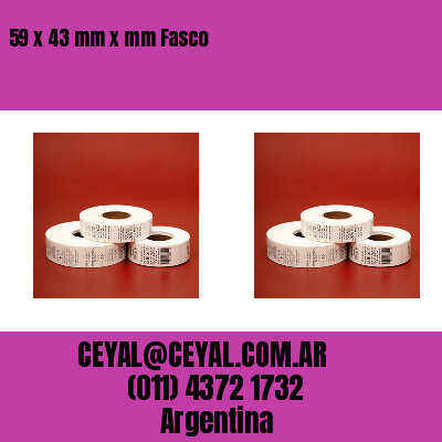 59 x 43 mm x mm Fasco