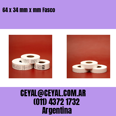 64 x 34 mm x mm Fasco