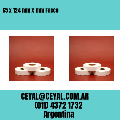 65 x 124 mm x mm Fasco