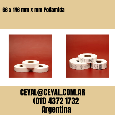 66 x 146 mm x mm Poliamida