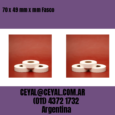 70 x 49 mm x mm Fasco