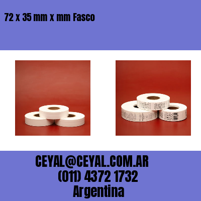 72 x 35 mm x mm Fasco