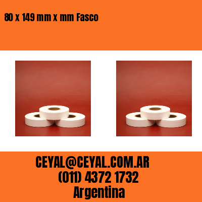 80 x 149 mm x mm Fasco
