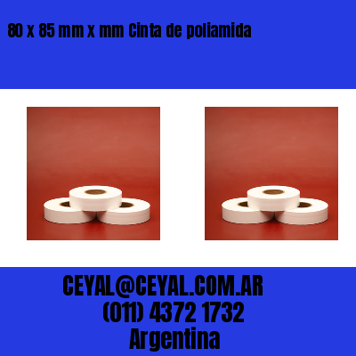 80 x 85 mm x mm Cinta de poliamida