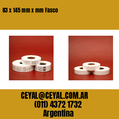 83 x 145 mm x mm Fasco