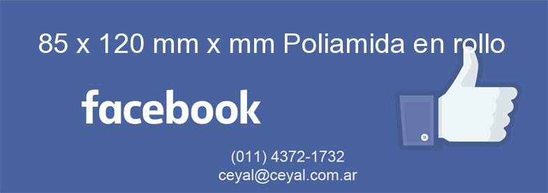 85 x 120 mm x mm Poliamida en rollo