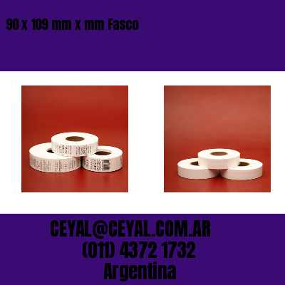 90 x 109 mm x mm Fasco