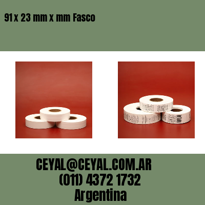 91 x 23 mm x mm Fasco