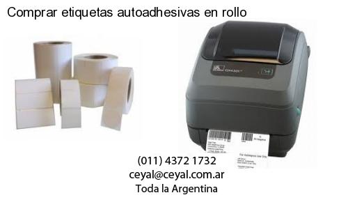 Comprar etiquetas autoadhesivas en rollo