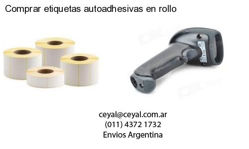 Comprar etiquetas autoadhesivas en rollo
