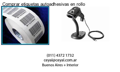 Comprar etiquetas autoadhesivas en rollo