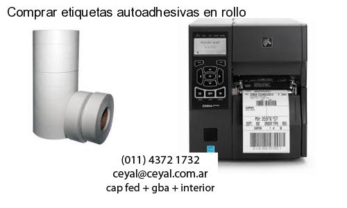Comprar etiquetas autoadhesivas en rollo