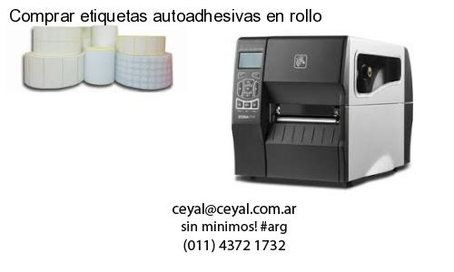 Comprar etiquetas autoadhesivas en rollo