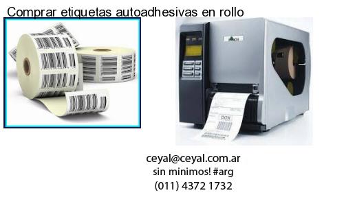 Comprar etiquetas autoadhesivas en rollo