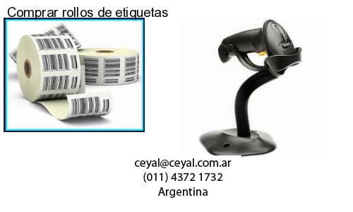 Comprar rollos de etiquetas