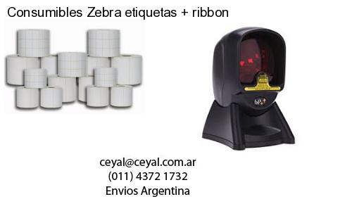 Consumibles Zebra etiquetas   ribbon