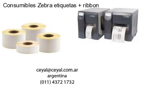 Consumibles Zebra etiquetas   ribbon