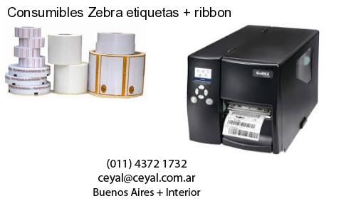 Consumibles Zebra etiquetas   ribbon