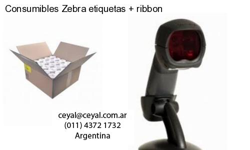 Consumibles Zebra etiquetas   ribbon