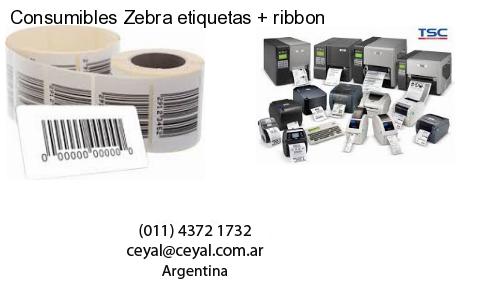 Consumibles Zebra etiquetas   ribbon