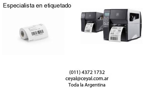 Especialista en etiquetado
