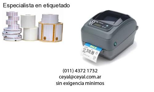 Especialista en etiquetado