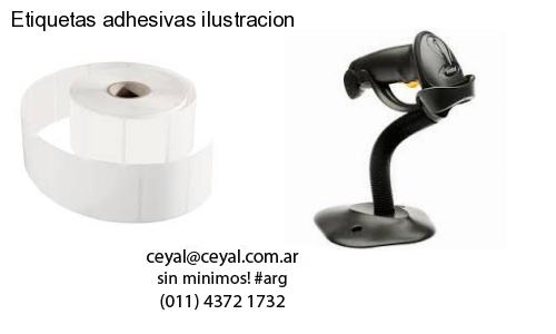 Etiquetas adhesivas ilustracion