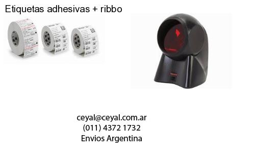 Etiquetas adhesivas   ribbo