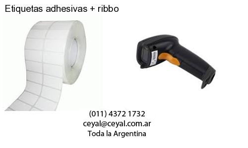 Etiquetas adhesivas   ribbo