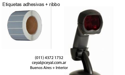 Etiquetas adhesivas   ribbo